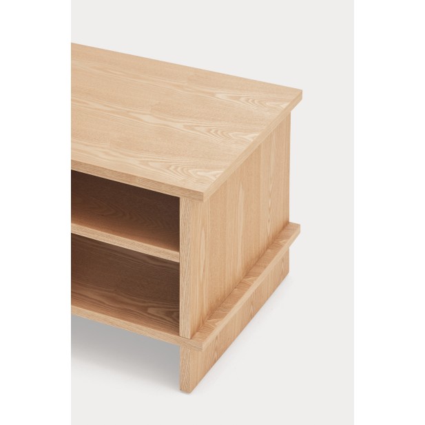 Mesita INARI, 2 Estantes / Roble -...