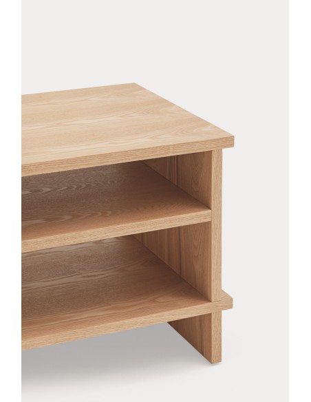 Mesita INARI, 2 Estantes / Roble - Teulat
