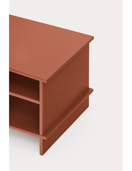 Mesita INARI, 2 Estantes / Teja - Teulat