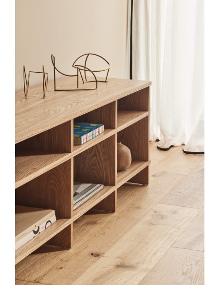 Mueble TV INARI 180 cm / Roble - Teulat