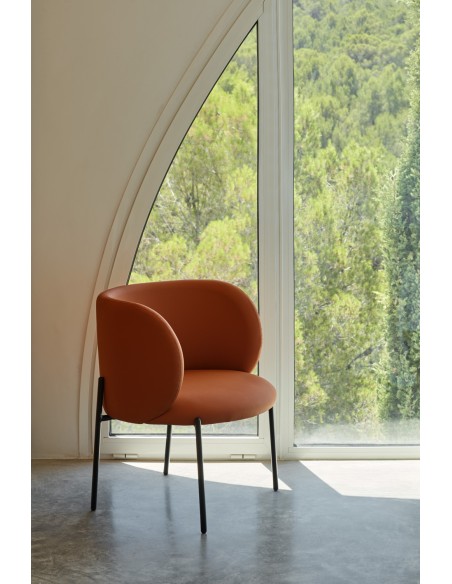 Butaca MOGI, PU Terracota - Teulat