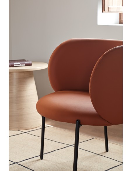 Butaca MOGI, PU Terracota - Teulat