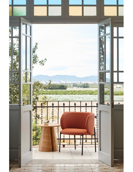 Butaca MOGI, PU Terracota - Teulat