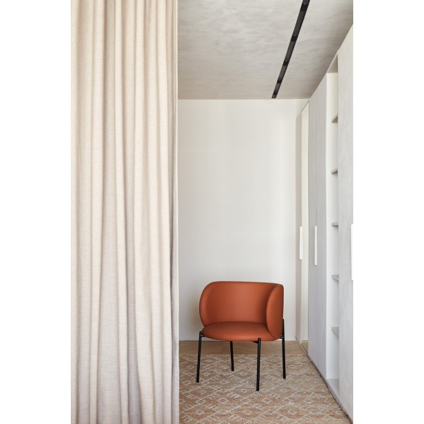 Butaca MOGI, PU Terracota - Teulat