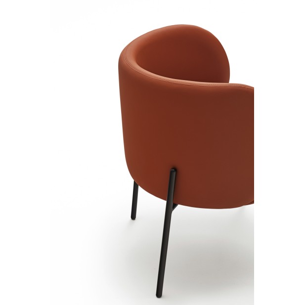 Butaca MOGI, PU Terracota - Teulat