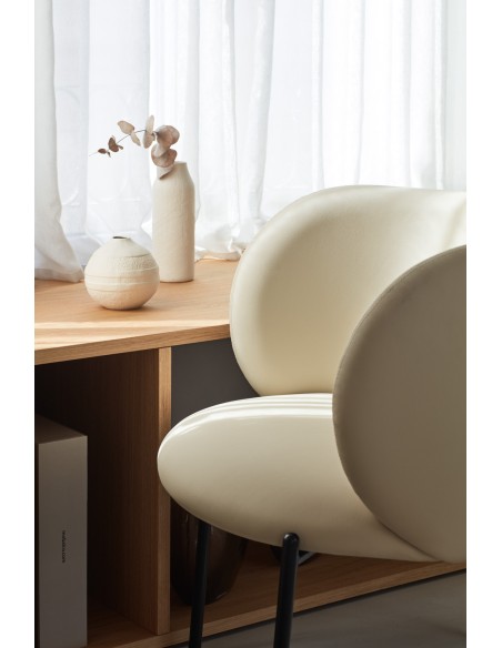 Butaca MOGI, PU Beige - Teulat