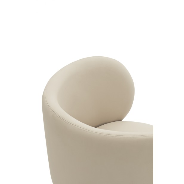 Butaca MOGI, PU Beige - Teulat