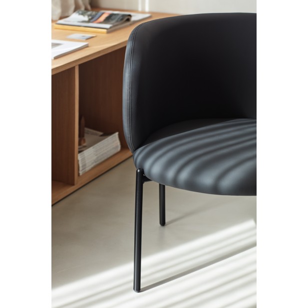 Butaca MOGI, PU Negro - Teulat