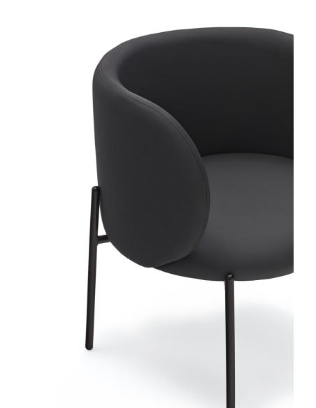 Butaca MOGI, PU Negro - Teulat