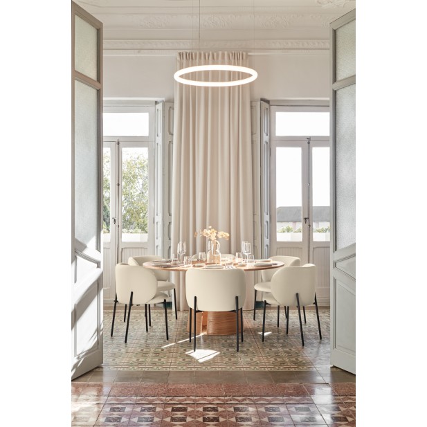 Silla MOGI, PU Beige - Teulat