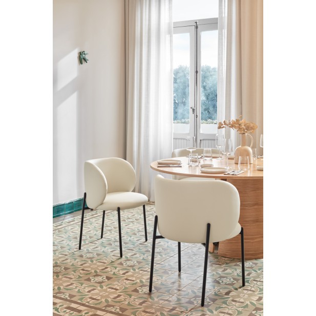 Silla MOGI, PU Beige - Teulat