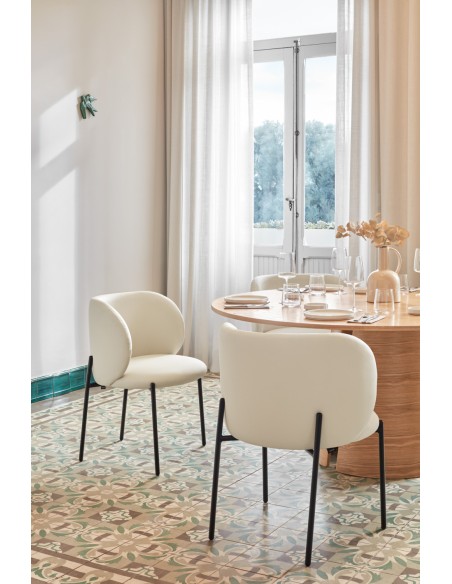 Silla MOGI, PU Beige - Teulat