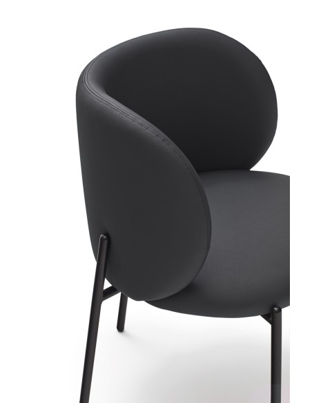 Silla MOGI, PU Negro - Teulat