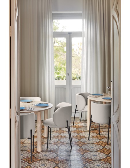 Silla MOGI, Gris Claro - Teulat