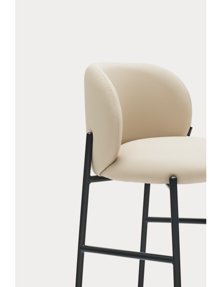 Taburete MOGI 65 cm, PU Beige - Teulat