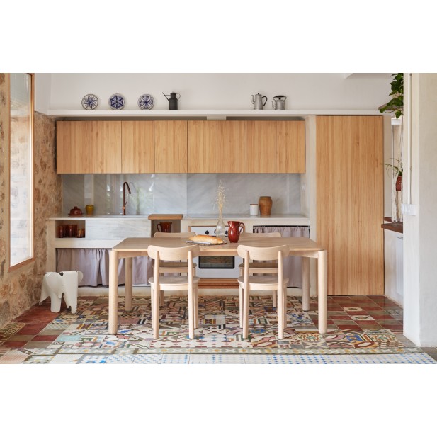 Silla NARA, Madera / Natural Claro -...