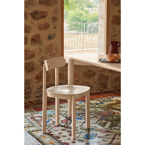 Silla NARA, Madera / Natural Claro -...