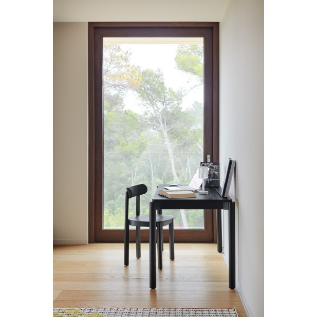 Silla NARA, Madera / Negro - Teulat