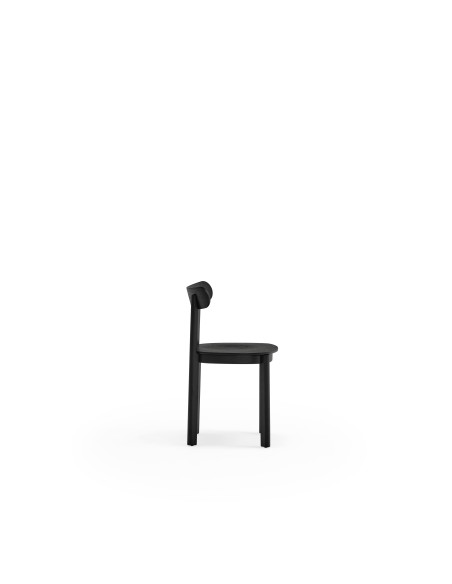 Silla NARA, Madera / Negro - Teulat
