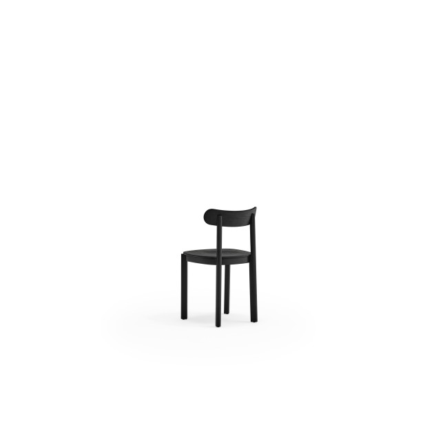 Silla NARA, Madera / Negro - Teulat