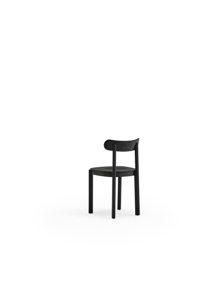 Silla NARA, Madera / Negro - Teulat
