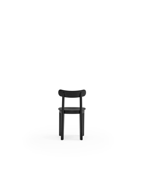 Silla NARA, Madera / Negro - Teulat