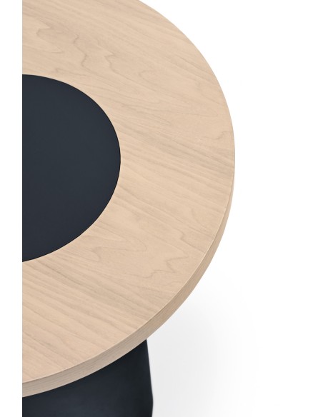 Mesa de Centro NORI, Natural Claro / Patas Azul - Teulat