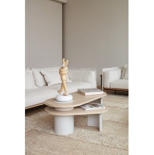 Mesa de Centro NORI, Natural Claro / Crema - Teulat; Vackart; 16047_TE 2