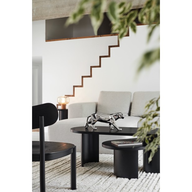 Mesa de Centro NORI, Negro / Patas...