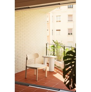 Mesa Auxiliar NORI, Natural Claro / Crema - Teulat; Vackart; 16049_TE 2