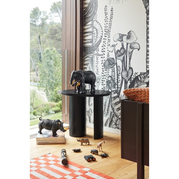 Mesa Auxiliar NORI, Negro / Patas...