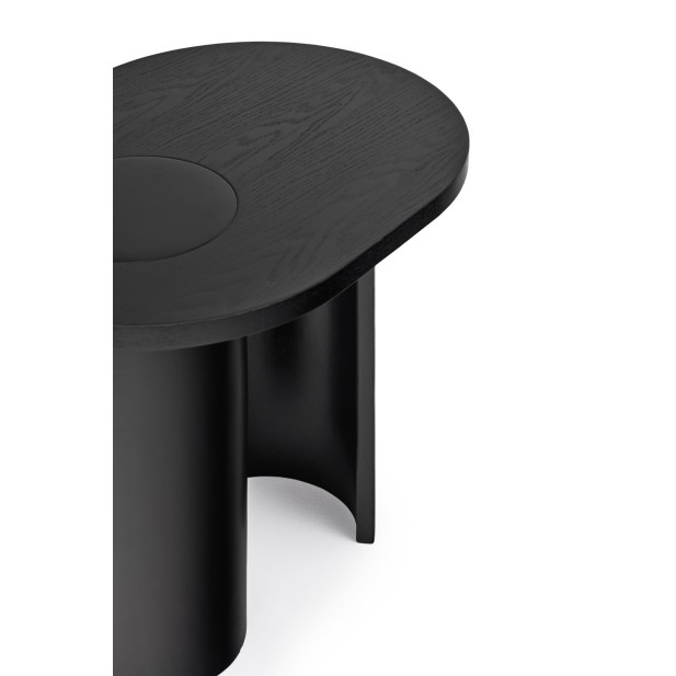 Mesa Auxiliar NORI, Negro / Patas...