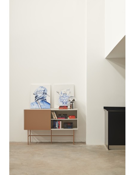 Aparador NUBE 140 cm, Arena / Arcilla - Teulat