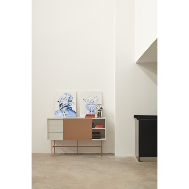 Aparador NUBE 140 cm, Arena / Arcilla...
