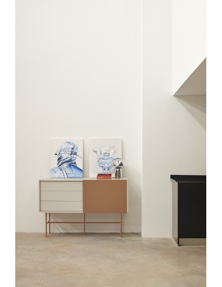 Aparador NUBE 140 cm, Arena / Arcilla - Teulat