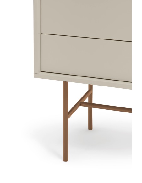 Aparador NUBE 140 cm, Arena / Arcilla - Teulat