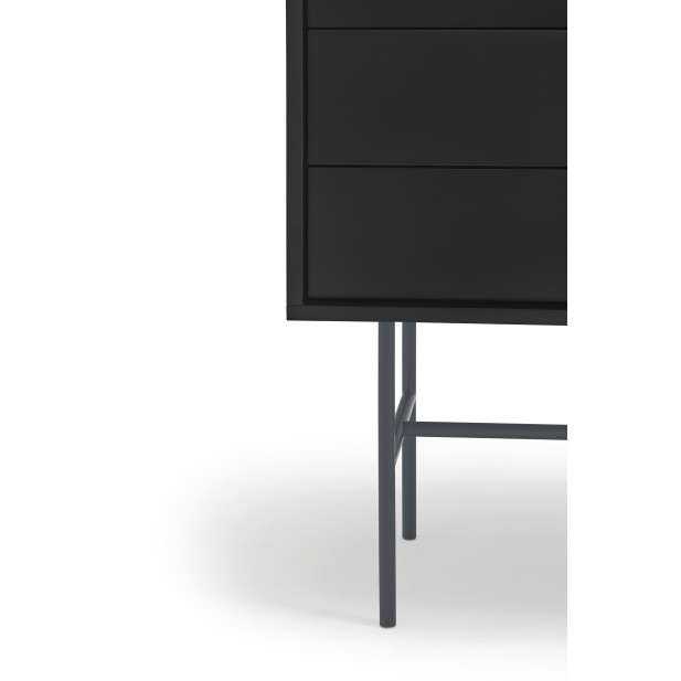 Aparador NUBE 180 cm, Negro /...