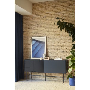 Aparador NUBE 180 cm, Negro / Antracita - Teulat; Vackart; 17466_TE 2