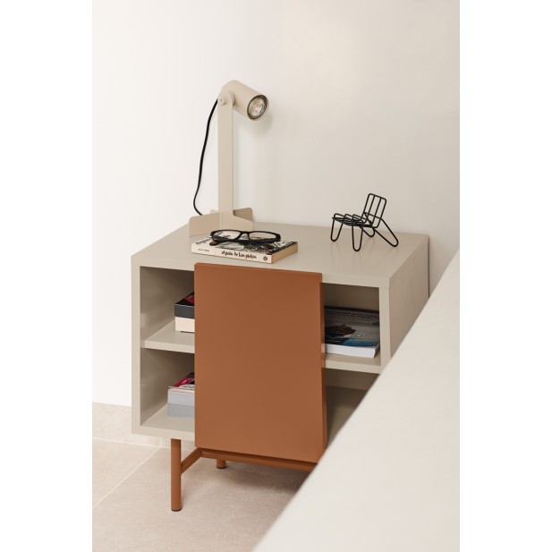 Mesita de Noche NUBE, Arena / Arcilla...