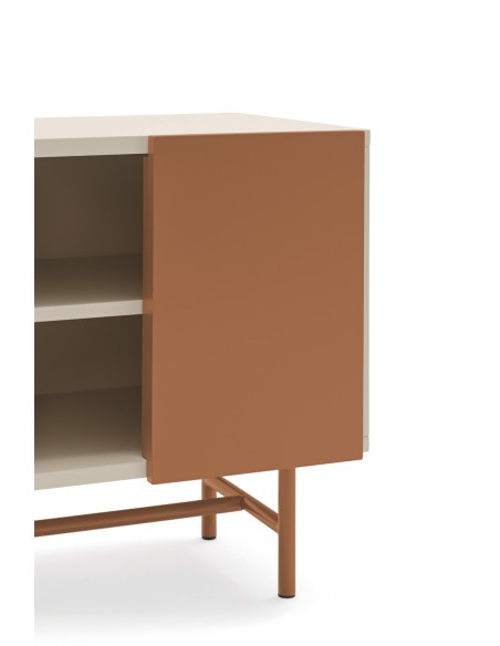 Mesita de Noche NUBE, Arena / Arcilla - Teulat