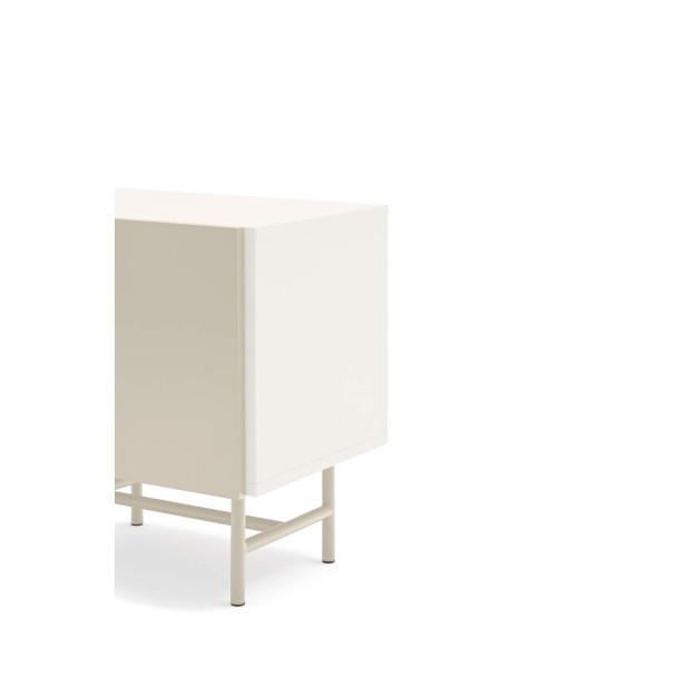 Mesita de Noche NUBE, Crema / Arena -...