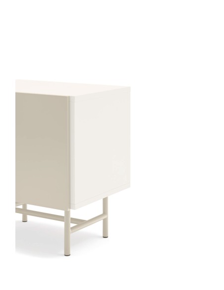 Mesita de Noche NUBE, Crema / Arena - Teulat