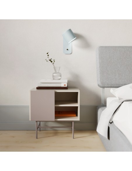 Mesita de Noche NUBE, Crema / Arena - Teulat