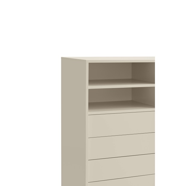 Aparador Alto NUBE, Arena / Arcilla -...