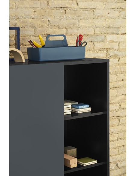 Aparador Alto NUBE, Negro / Antracita - Teulat