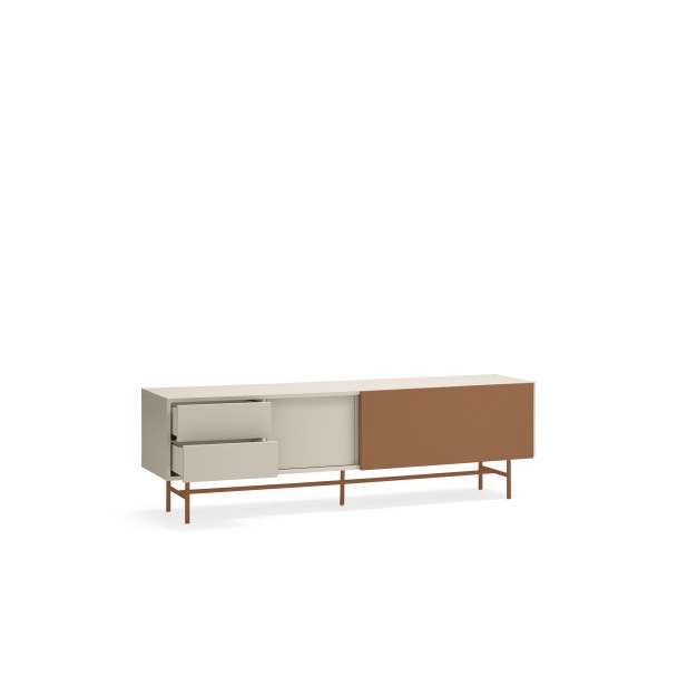 Mueble TV NUBE, Arena / Arcilla - Teulat