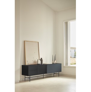 Mueble TV NUBE, Negro / Antracita - Teulat; Vackart; 17472_TE 2