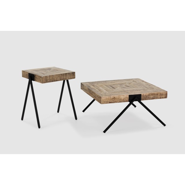 Mesa de Centro KERN, Mango Natural /...