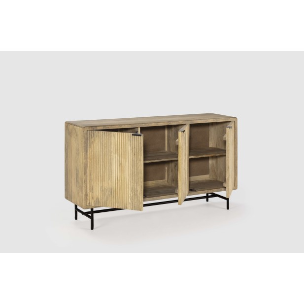 Aparador WAVY 150 cm, Mango Natural /...