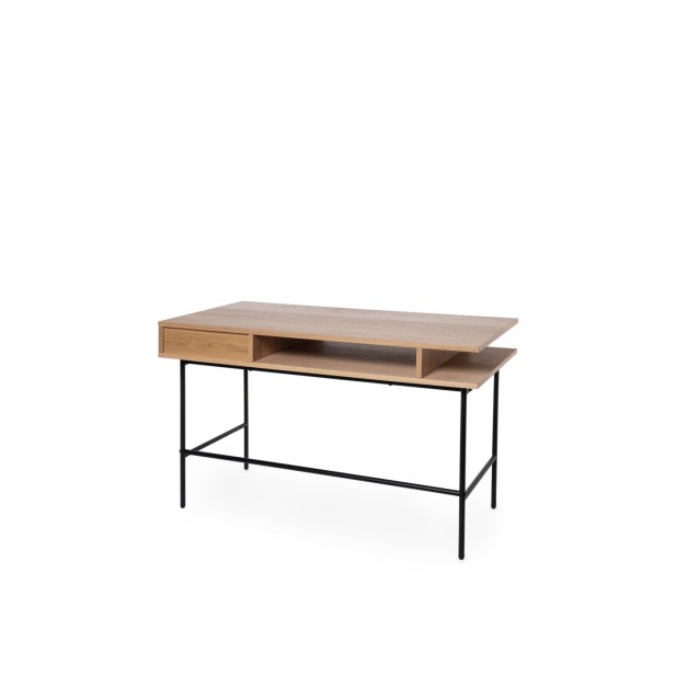 Escritorio ALABAMA, Roble / Negro